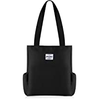  - HAWEE Moda Mujer Bolsa de Hombro con Cremallera Ligera Bolso Totalizador Multicolor Bolso de Bandolera Grande Bolsa de Compras Impermeable Bolsa de Mano para Trabajo Yoga Playa Vida Diaria Escuela